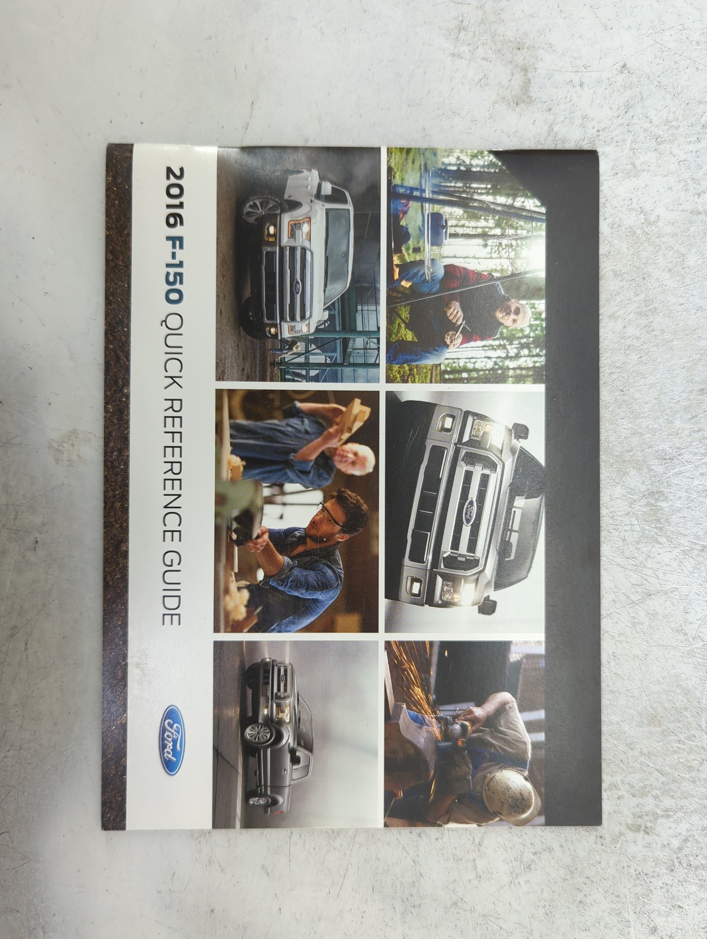 2016 Ford F-150 Owners Manual Book Guide P/N:GL3J19A321AA OEM Used Auto Parts - Oemusedautoparts1.com
