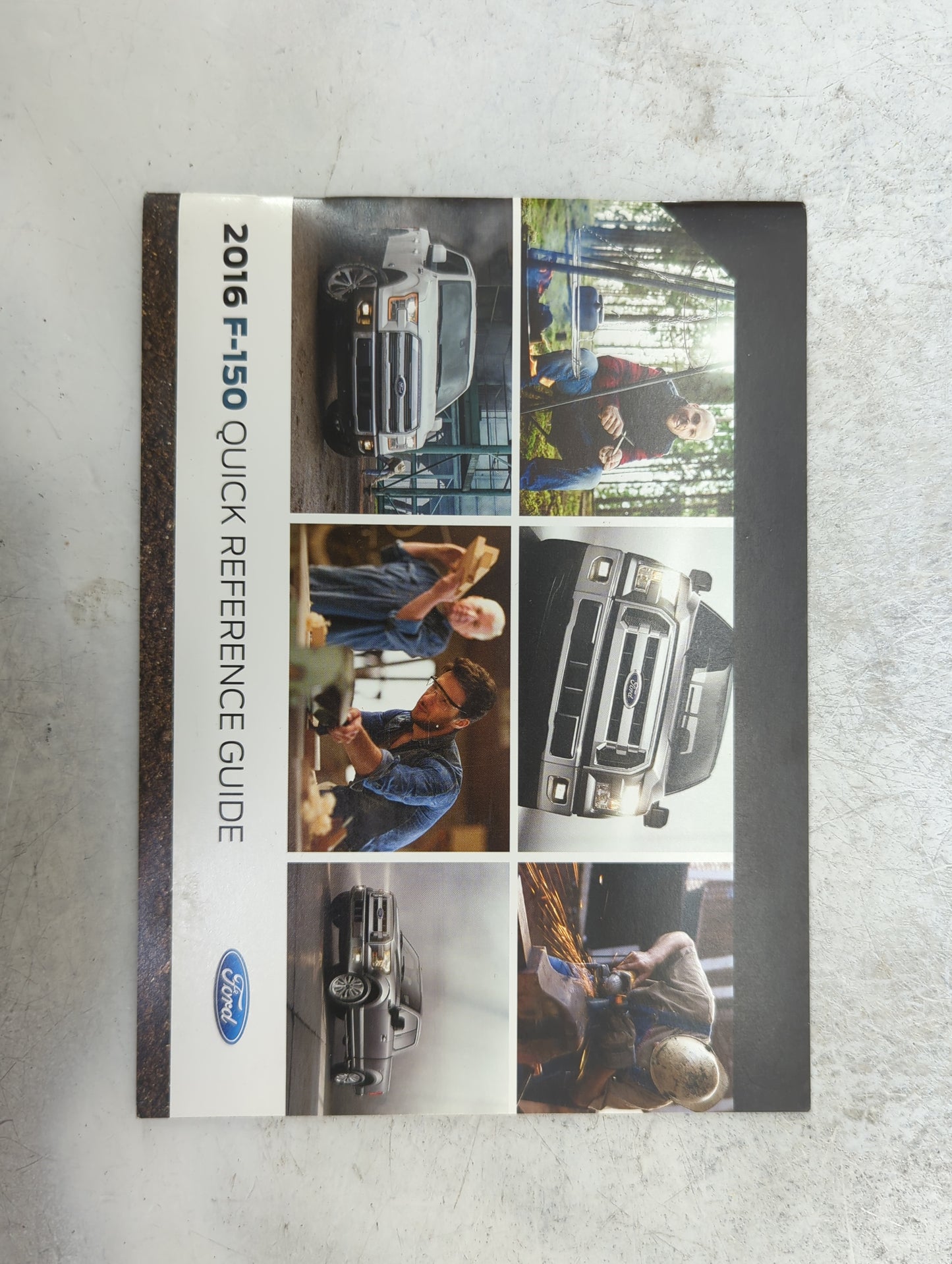 2016 Ford F-150 Owners Manual Book Guide P/N:GL3J19A321AA OEM Used Auto Parts - Oemusedautoparts1.com