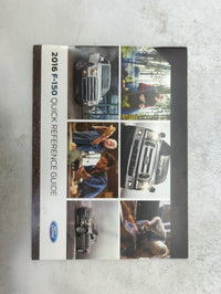 2016 Ford F-150 Owners Manual Book Guide P/N:GL3J19A321AA OEM Used Auto Parts - Oemusedautoparts1.com