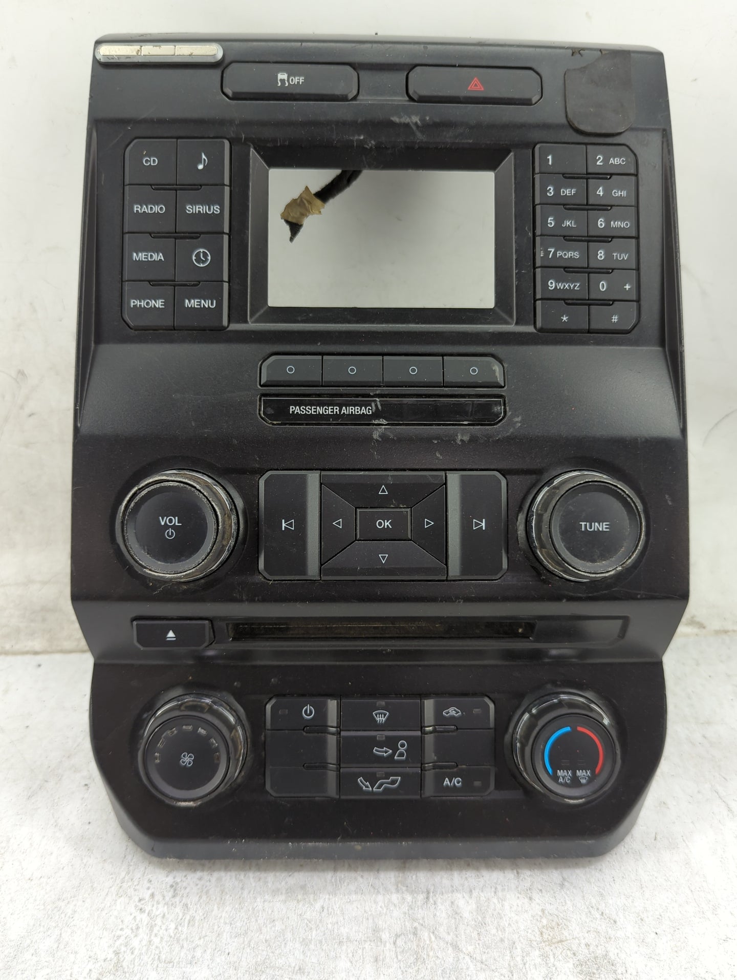 2016-2016 Ford F-150 Radio Control Panel - Oemusedautoparts1.com