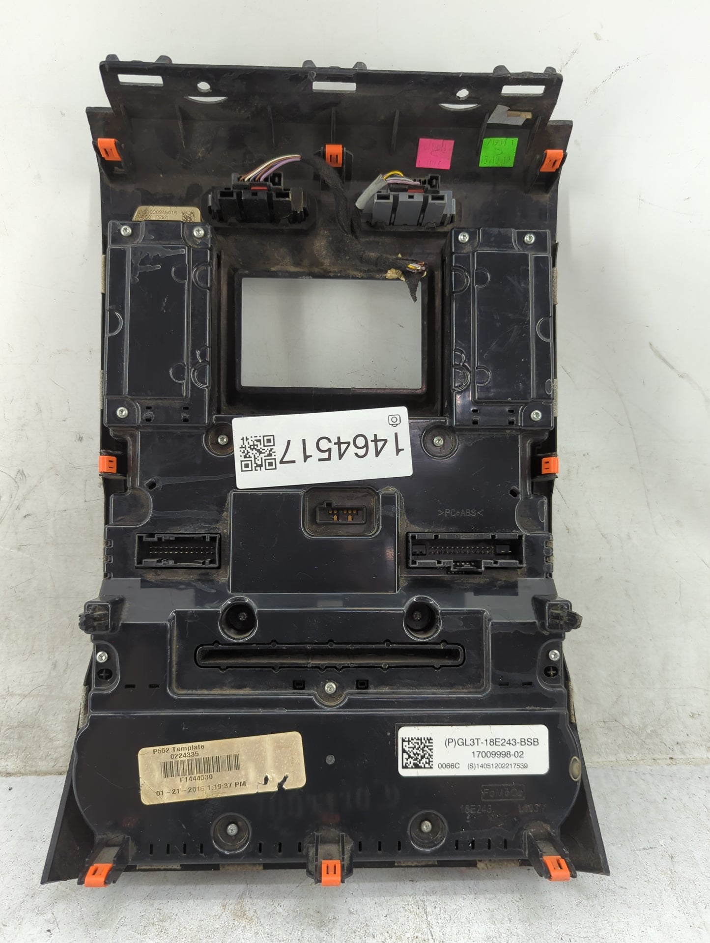 2016-2016 Ford F-150 Radio Control Panel - Oemusedautoparts1.com