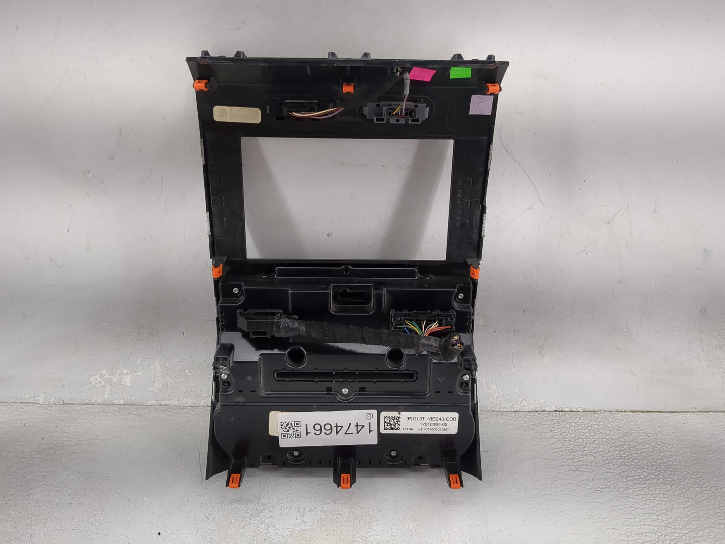 2016-2016 Ford F-150 Radio Control Panel Black - Oemusedautoparts1.com