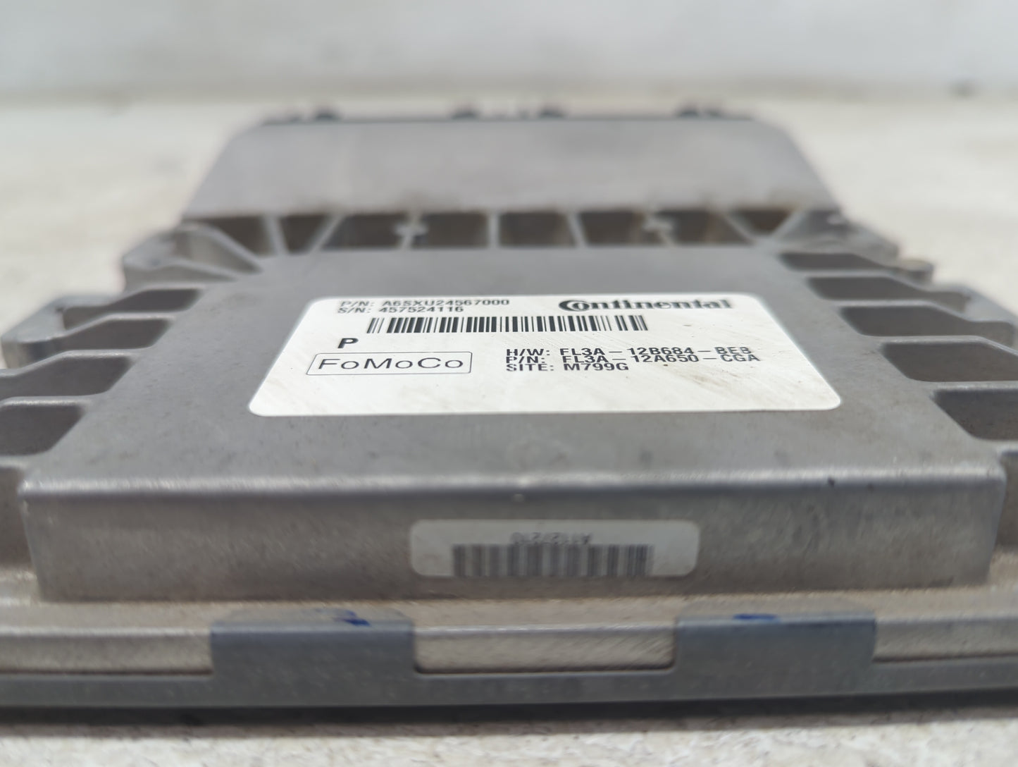 2016 Ford F-150 PCM Engine Control Computer ECU ECM PCU OEM P/N:FL3A-12B684-BE3 FL3A-12A650-CGA, A6SXU24567000 Fits OEM Used
