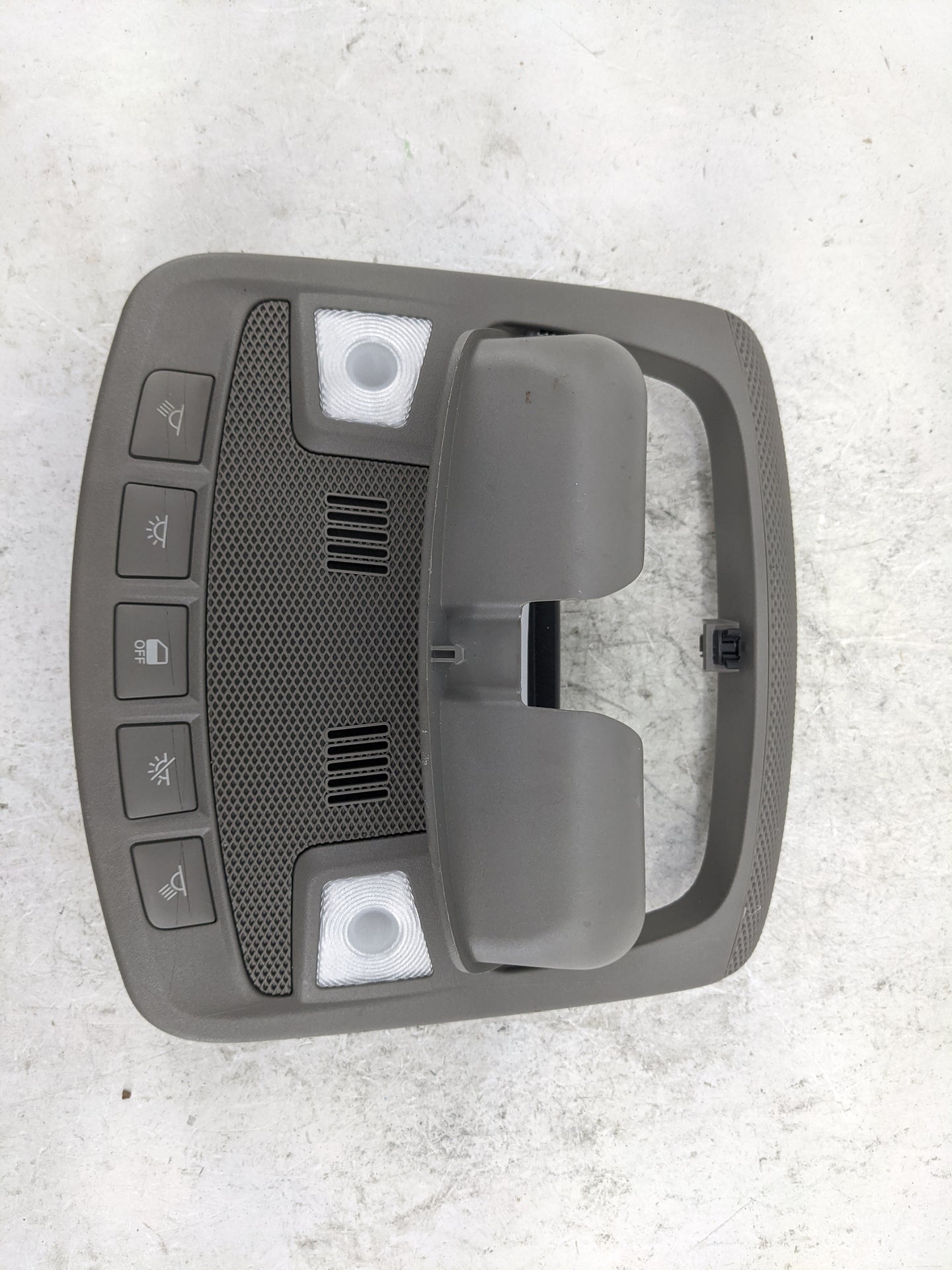 2016 Ford F-150 Overhead Roof Console Interior Dome Light Gray - Oemusedautoparts1.com