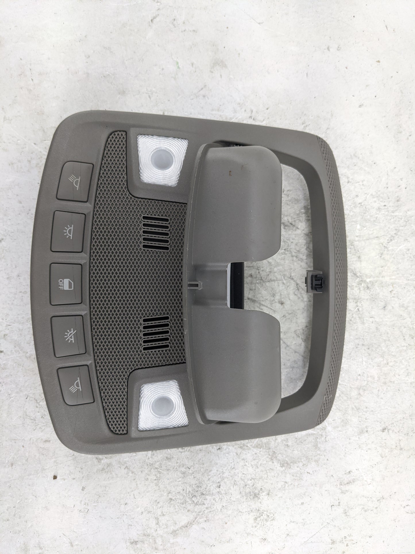 2016 Ford F-150 Overhead Roof Console Interior Dome Light Gray - Oemusedautoparts1.com