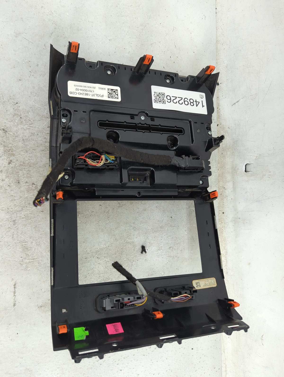 2016-2016 Ford F-150 Radio Control Panel 1489226 - Oemusedautoparts1.com