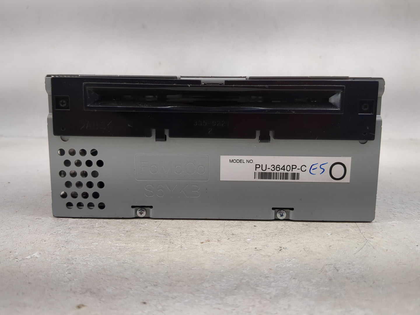 2016 Ford F-150 Radio AM FM Cd Player Receiver Replacement P/N:PU-3640P-C 335-9221 Fits OEM Used Auto Parts - Oemusedautopar