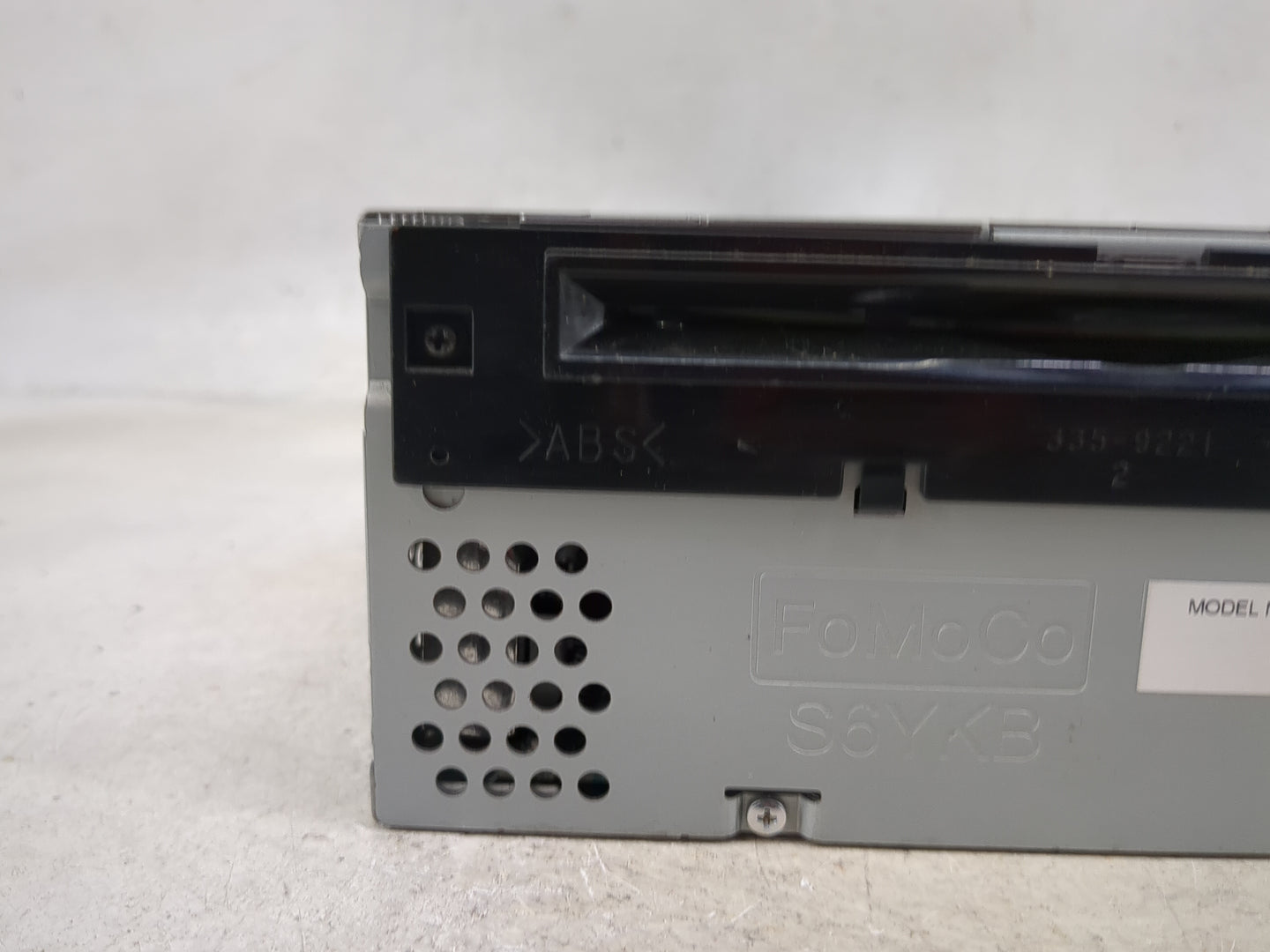 2016 Ford F-150 Radio AM FM Cd Player Receiver Replacement P/N:PU-3640P-C 335-9221 Fits OEM Used Auto Parts - Oemusedautopar