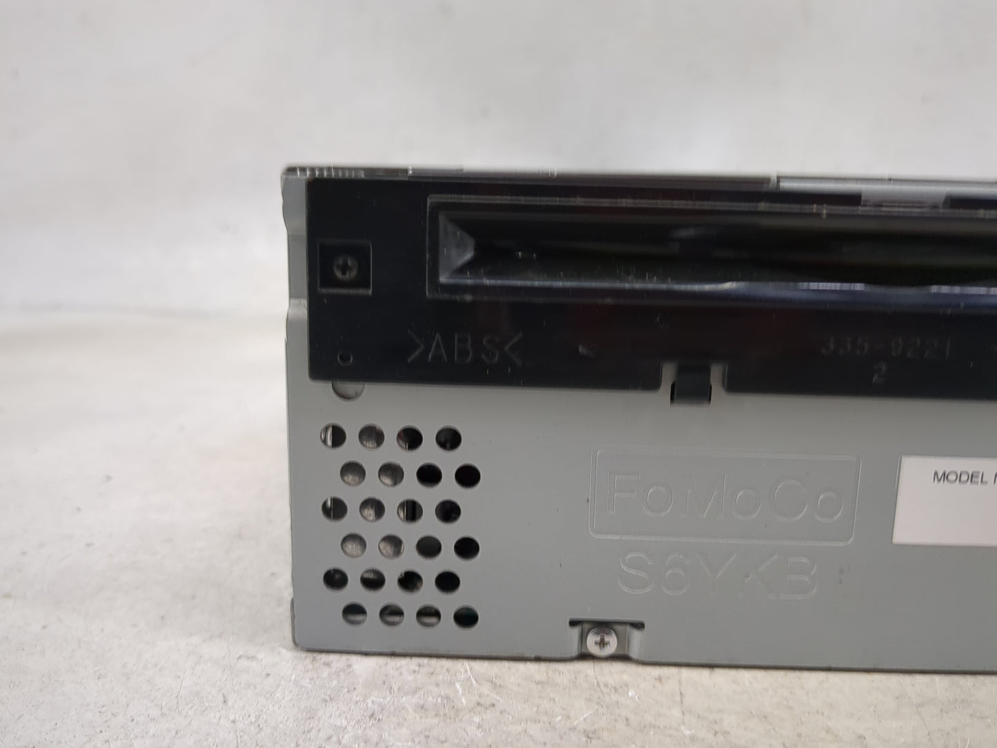 2016 Ford F-150 Radio AM FM Cd Player Receiver Replacement P/N:PU-3640P-C 335-9221 Fits OEM Used Auto Parts - Oemusedautopar