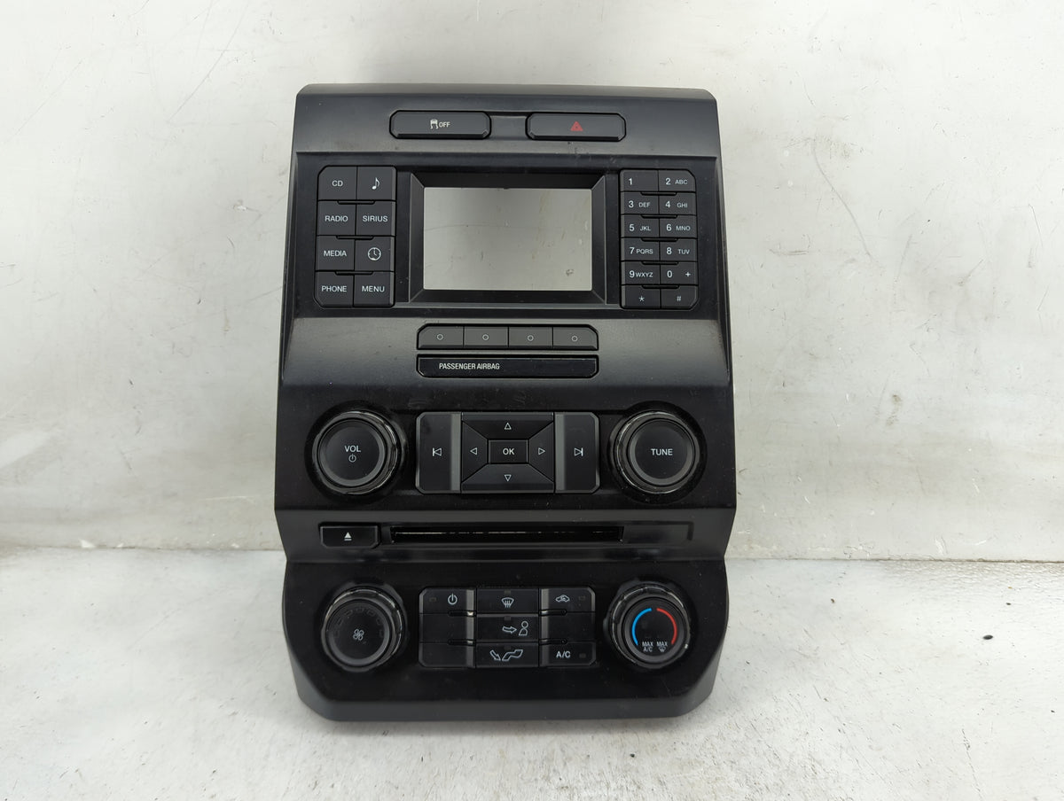 2016-2016 Ford F-150 Radio Control Panel 1522119 - Oemusedautoparts1.com