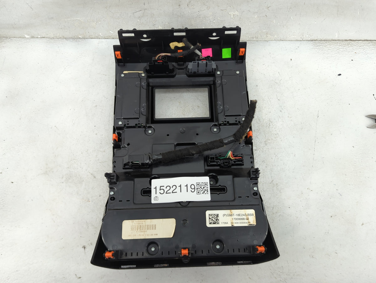 2016-2016 Ford F-150 Radio Control Panel 1522119 - Oemusedautoparts1.com