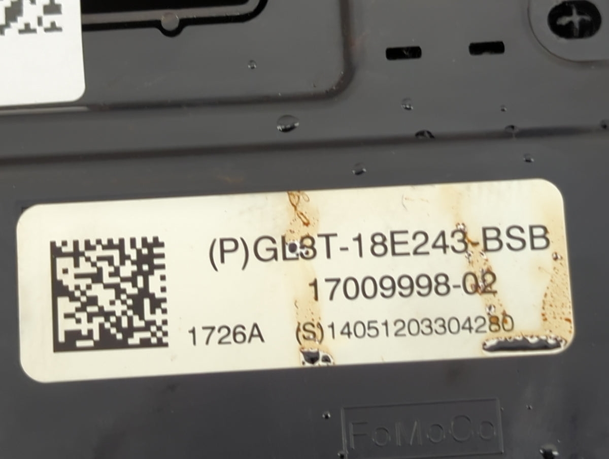 2016-2016 Ford F-150 Radio Control Panel 1522119 - Oemusedautoparts1.com