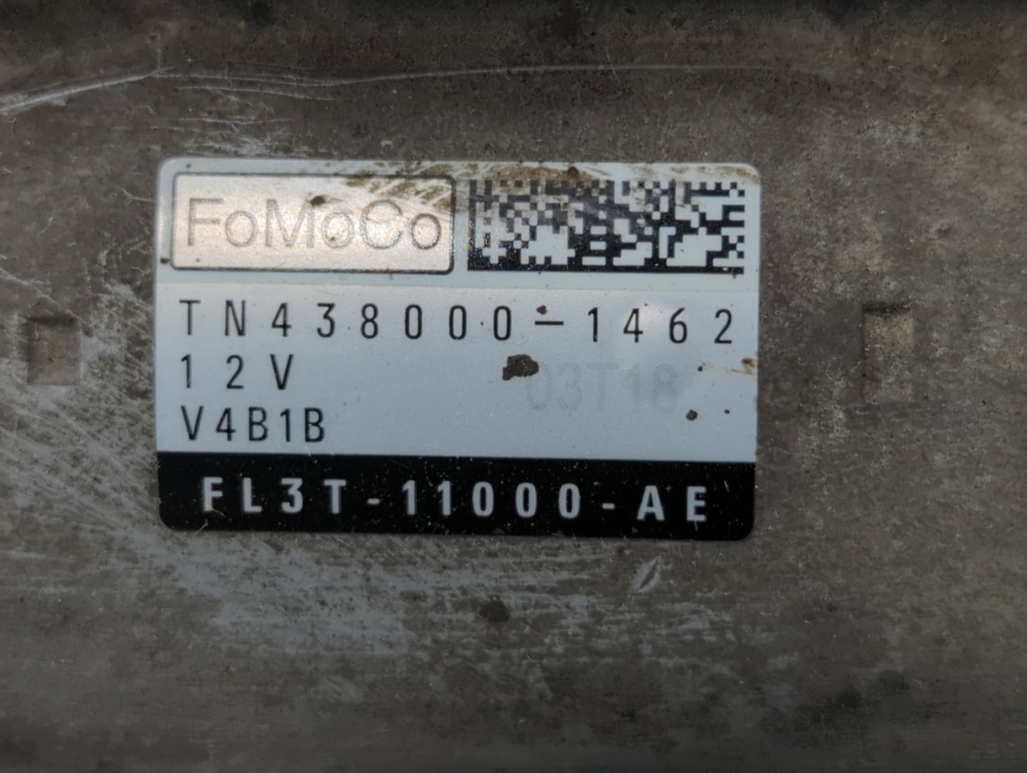 2015-2020 Ford F-150 Car Starter Motor Solenoid OEM P/N:FL3T-11000-AE Fits Fits 2015 2016 2017 2018 2019 2020 OEM Used Auto 