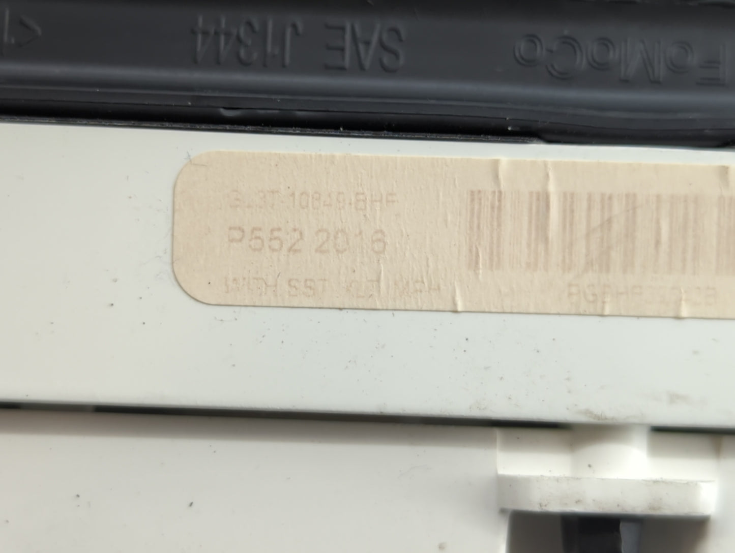 2016 Ford F-150 Instrument Cluster Speedometer Gauges P/N:BL3T-10849-BHF Fits OEM Used Auto Parts - Oemusedautoparts1.com