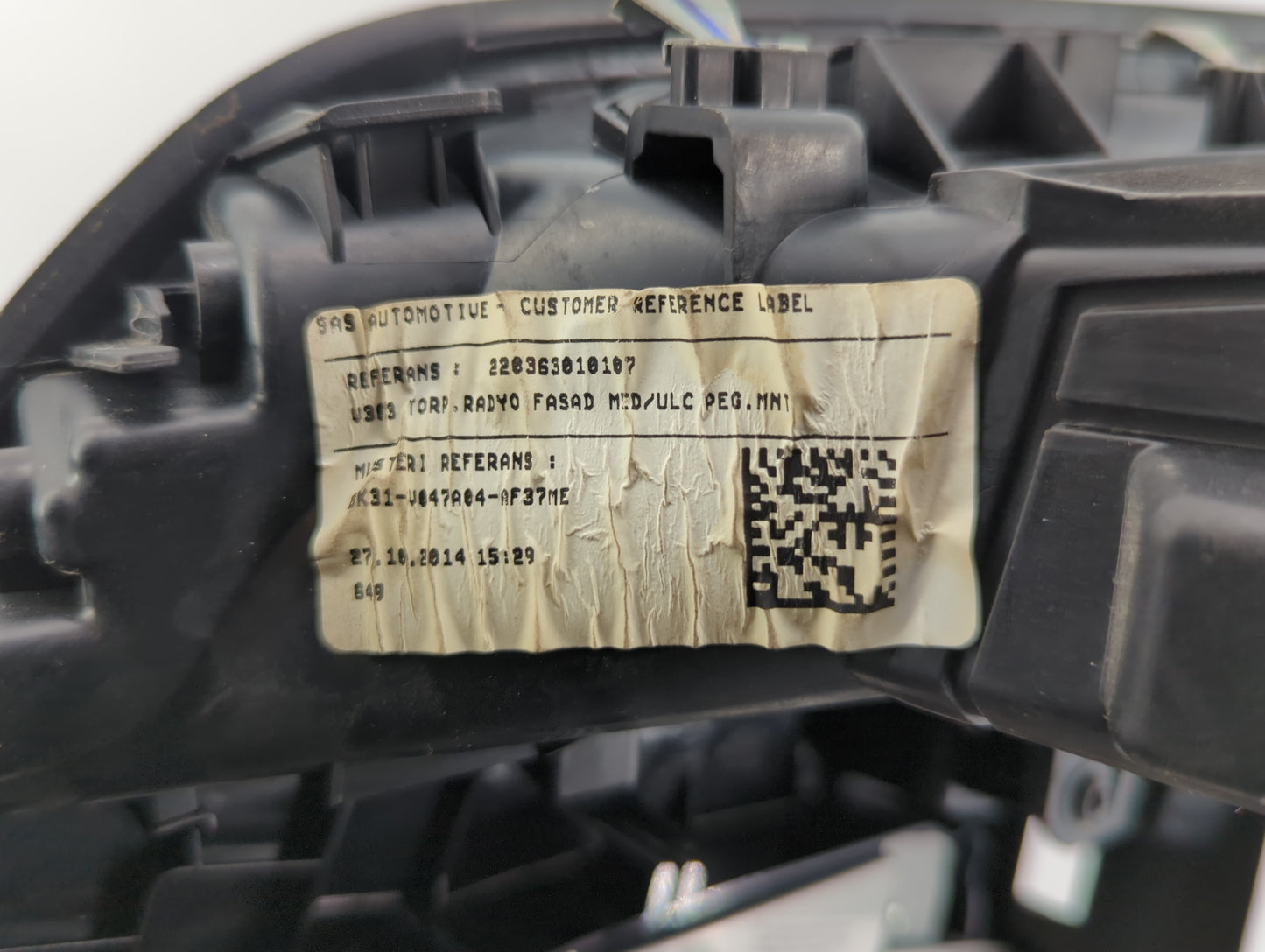 2016 Ford F-150 Radio AM FM Cd Player Receiver Replacement Fits OEM Used Auto Parts - Oemusedautoparts1.com