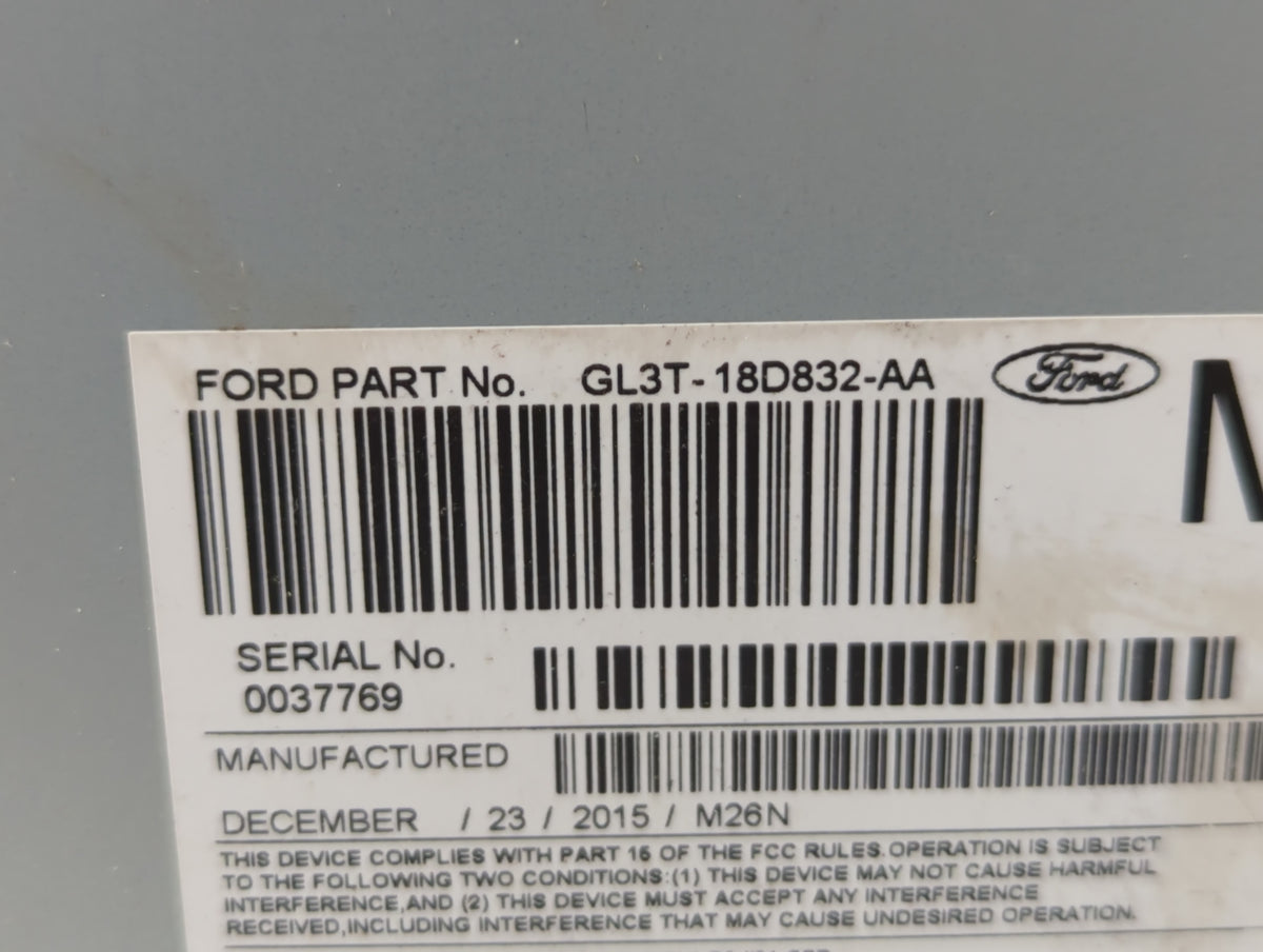 2016-2017 Ford F-150 Am Fm Cd Player Radio Receiver 591196 - Oemusedautoparts1.com