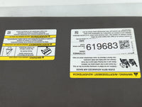 2015-2017 Ford F-150 Sun Visor Shade Replacement Passenger Right Mirror Fits Fits 2015 2016 2017 OEM Used Auto Parts - Oemus