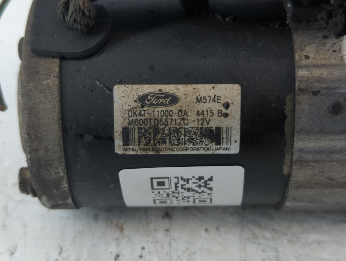 2015-2017 Ford F-150 Car Starter Motor Solenoid OEM P/N:CK4T-11000-DA Fits Fits 2015 2016 2017 2018 2019 2020 OEM Used Auto 
