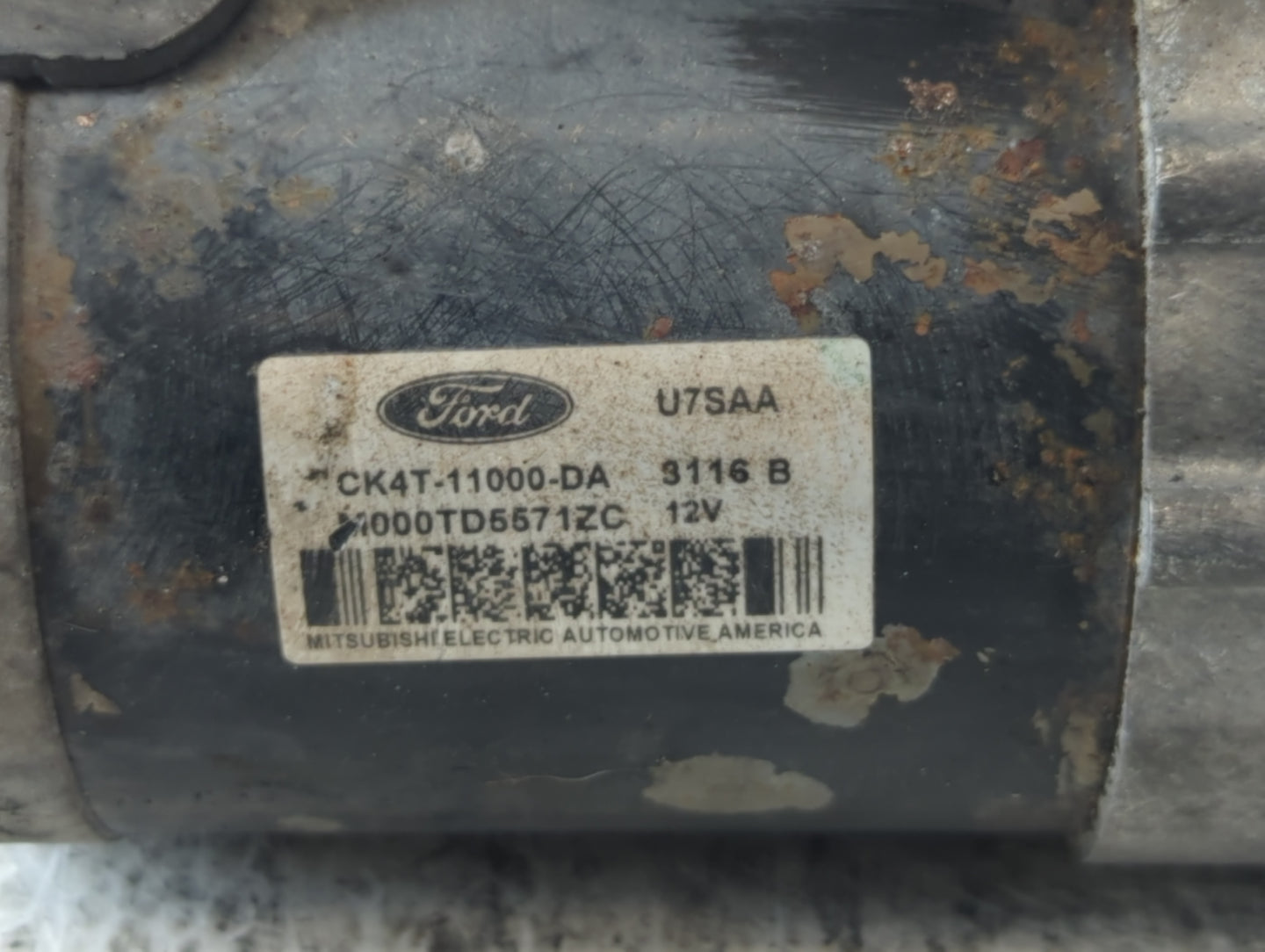 2015-2017 Ford F-150 Car Starter Motor Solenoid OEM P/N:CK4T-11000-DA Fits Fits 2015 2016 2017 2018 2019 2020 OEM Used Auto 