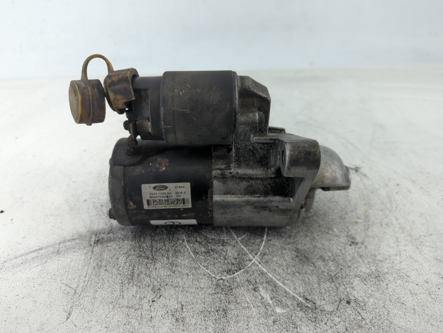 2015-2017 Ford F-150 Car Starter Motor Solenoid OEM P/N:M000TD5571ZC CK4T-11000-DA Fits Fits 2015 2016 2017 2018 2019 2020 O