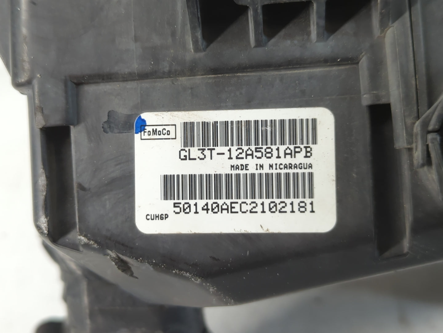 2016 Ford F-150 Fusebox Fuse Box Panel Relay Module P/N:GL3T-12A581APB Fits OEM Used Auto Parts - Oemusedautoparts1.com