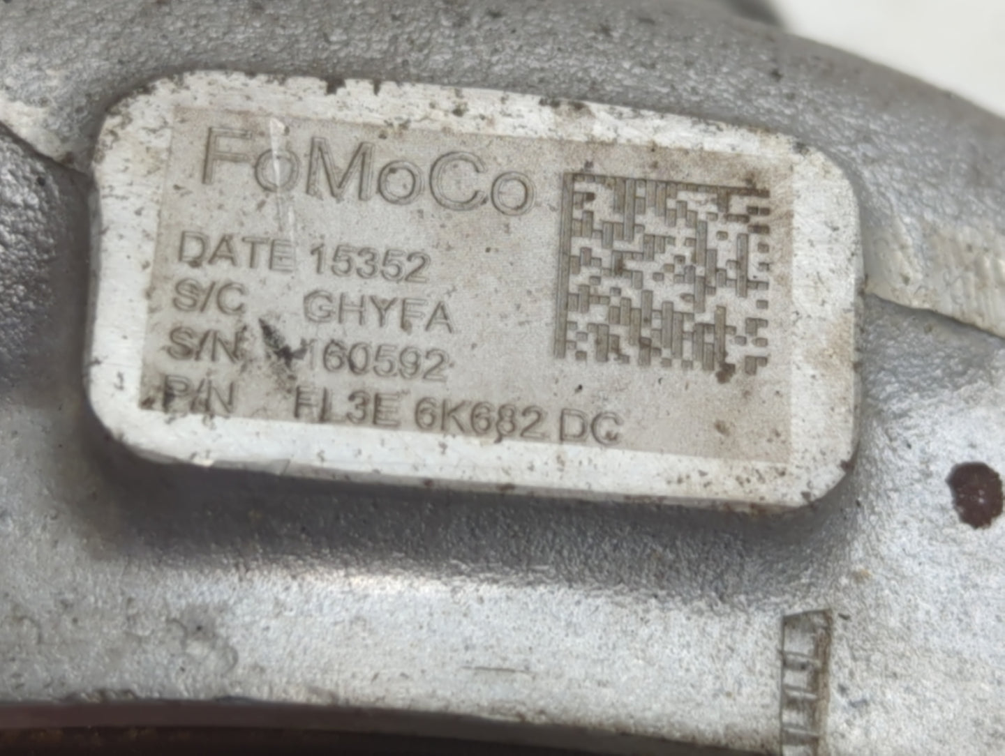 2015 Ford F-150 Turbocharger Turbo Charger Super Charger Supercharger - Oemusedautoparts1.com
