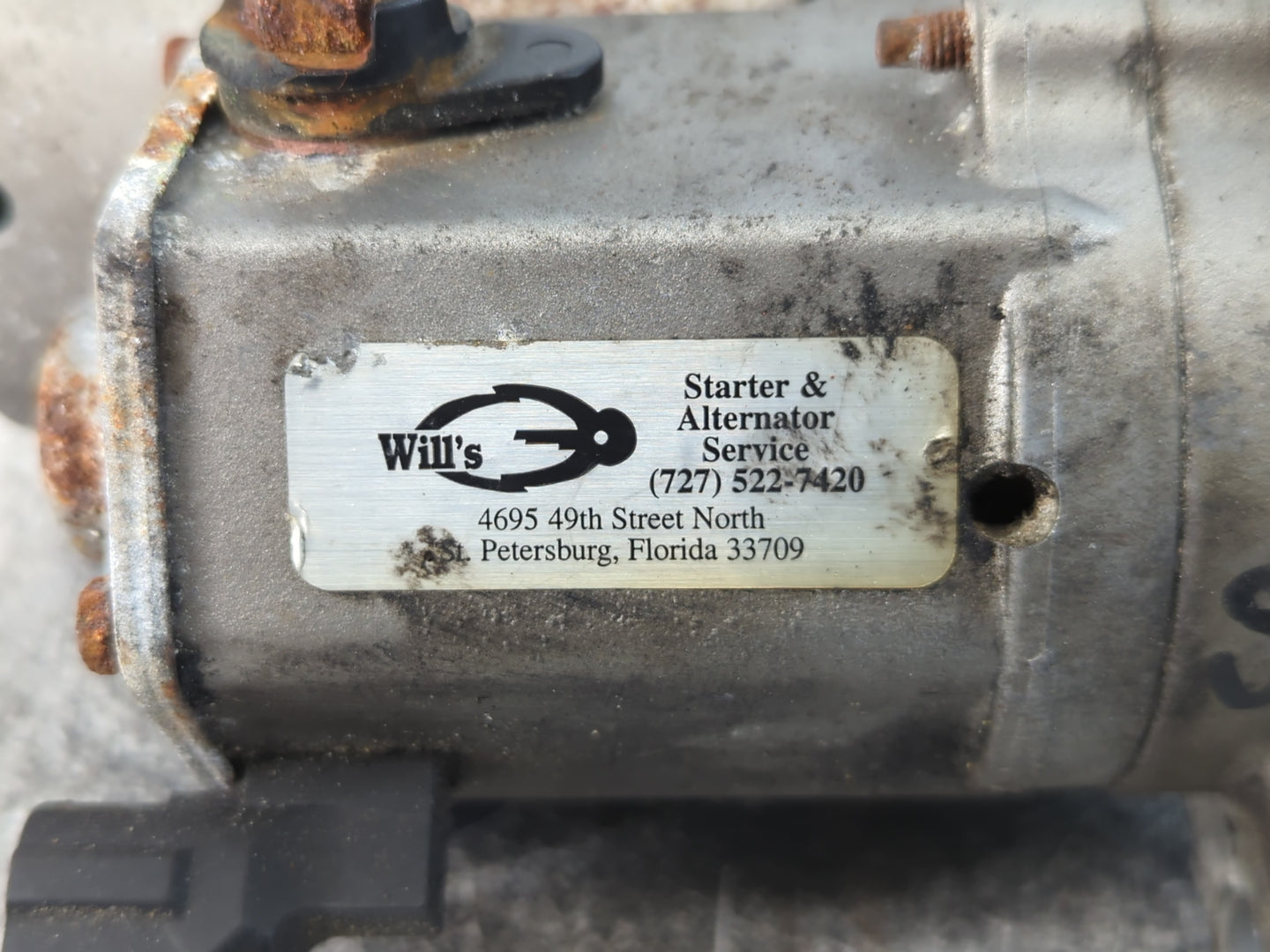2015-2016 Ford F-150 Car Starter Motor Solenoid OEM P/N:(727)522-7420 Fits Fits 2015 2016 2017 2018 2019 OEM Used Auto Parts