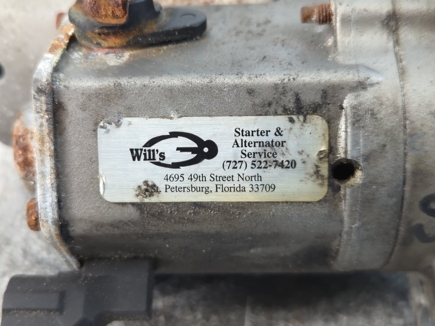 2015-2016 Ford F-150 Car Starter Motor Solenoid OEM P/N:(727)522-7420 Fits Fits 2015 2016 2017 2018 2019 OEM Used Auto Parts