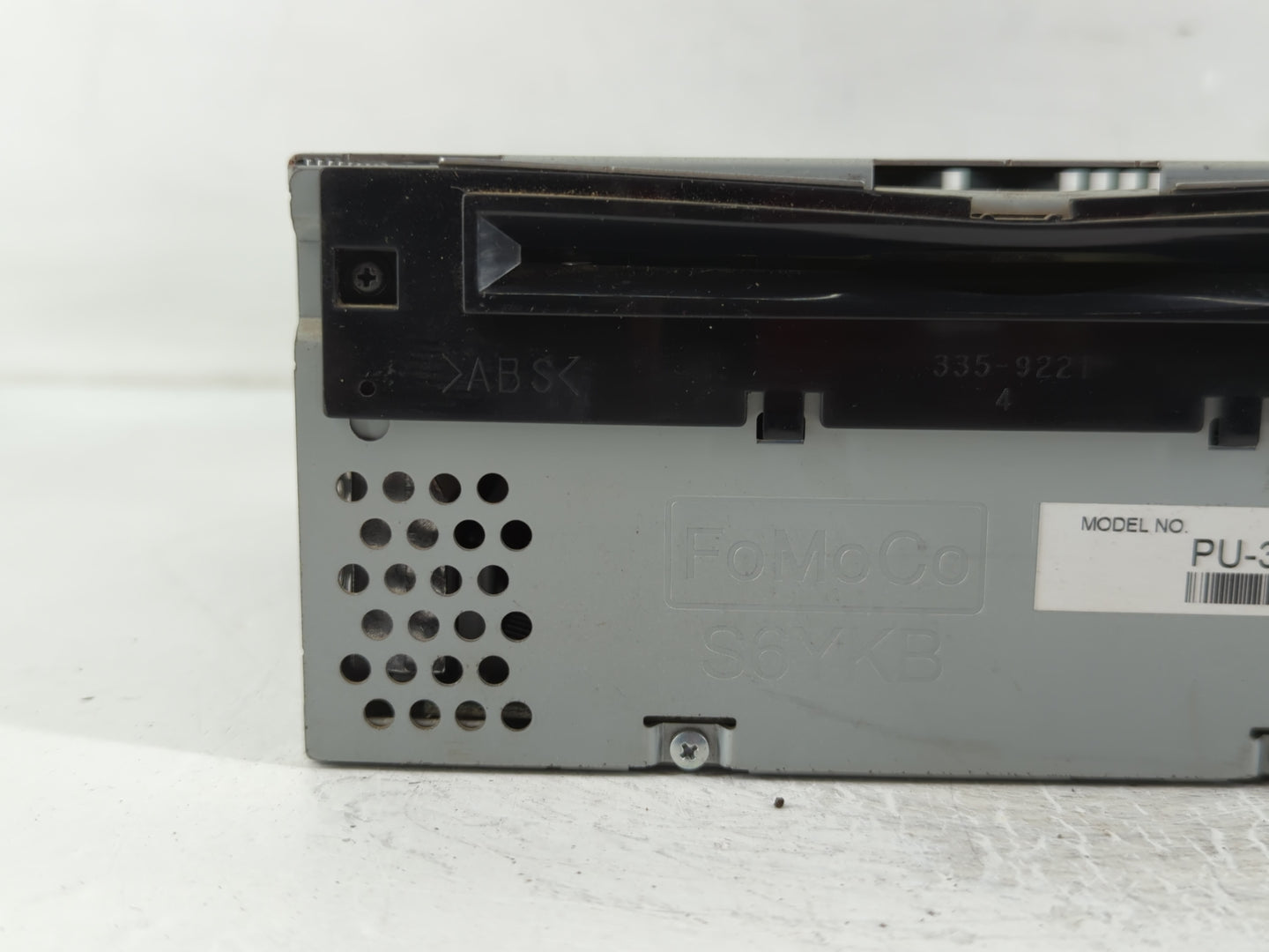 2015-2016 Ford F-150 Radio AM FM Cd Player Receiver Replacement P/N:FL3T-19C107-HG Fits Fits 2015 2016 OEM Used Auto Parts -