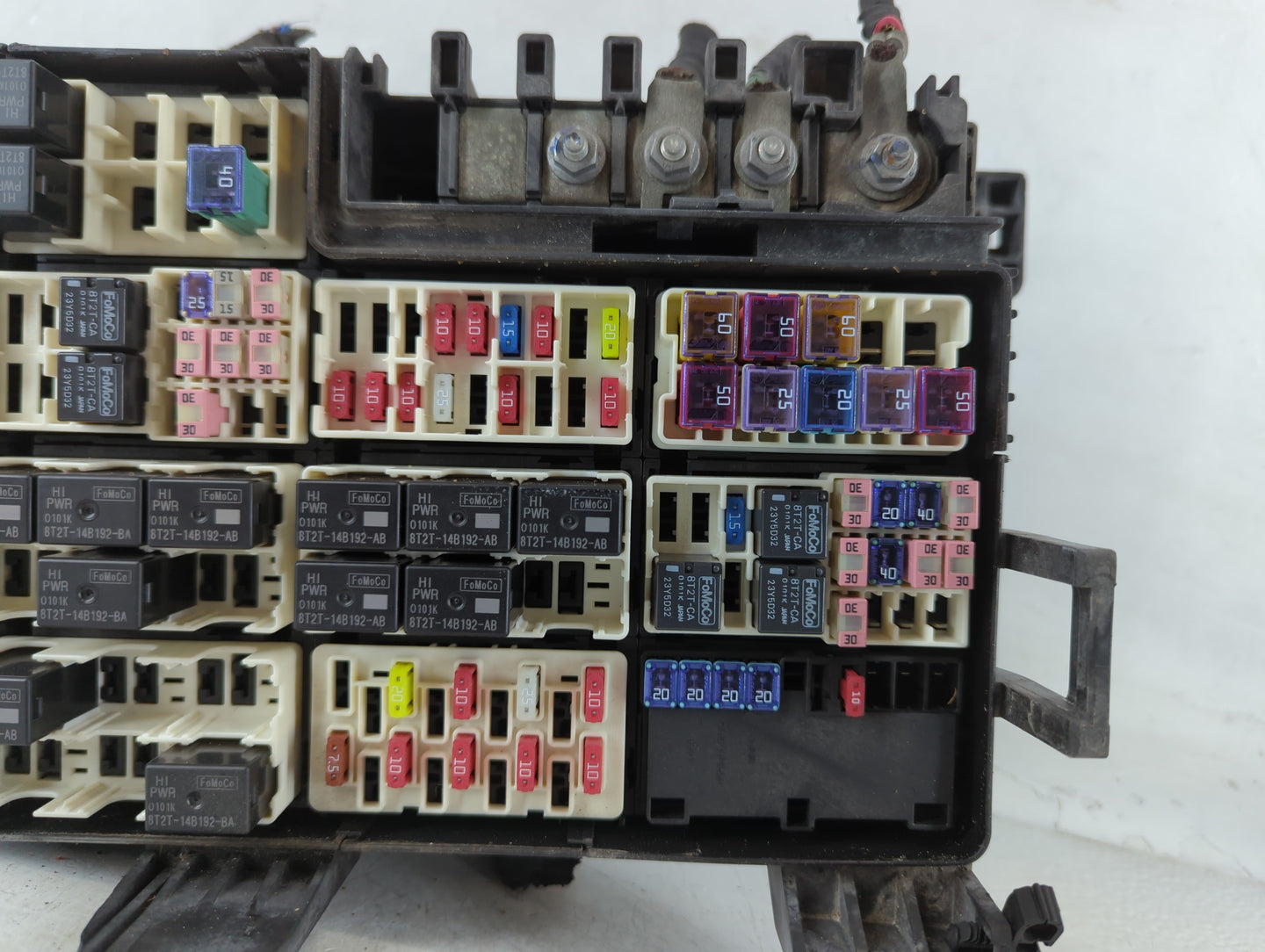 2016 Ford F-150 Fusebox Fuse Box Panel Relay Module P/N:FU5T14A068HA Fits OEM Used Auto Parts - Oemusedautoparts1.com