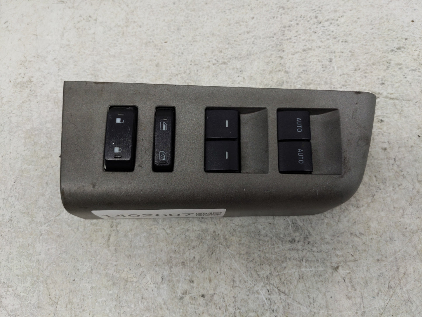 2016 Ford F-250 Super Duty Master Power Window Switch Replacement Driver Side Left P/N:CC3T-14540-BAW Fits OEM Used Auto Par
