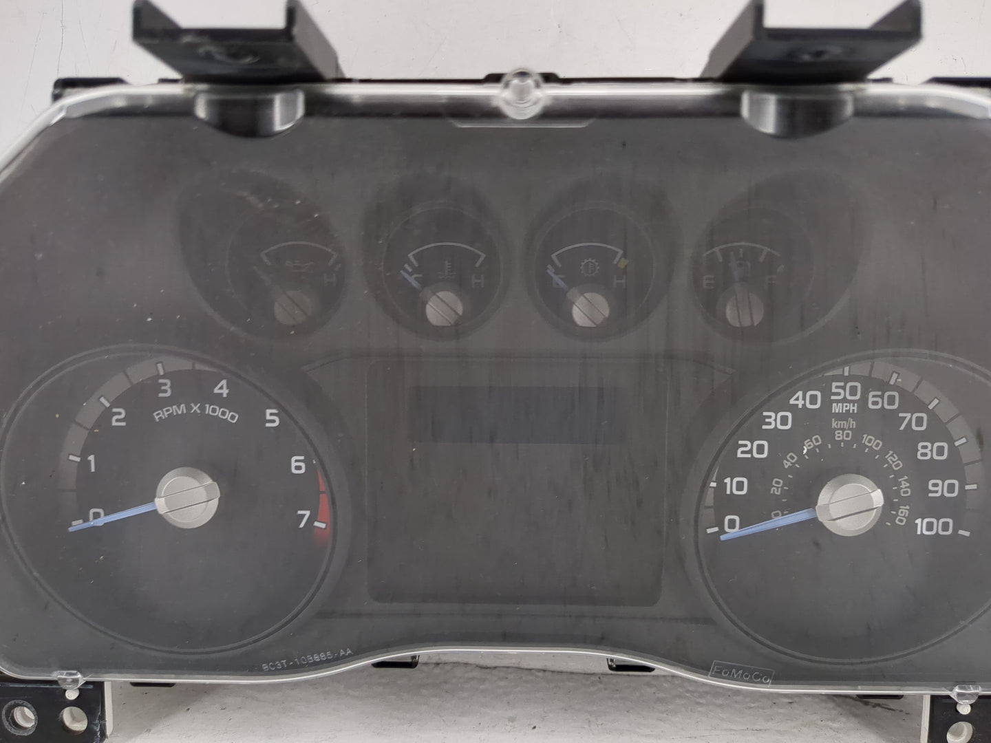 2016 Ford F-250 Super Duty Instrument Cluster Speedometer Gauges P/N:FC3T-10849-AD BC3T-10B885-AA Miles: Fits OEM Used Auto 