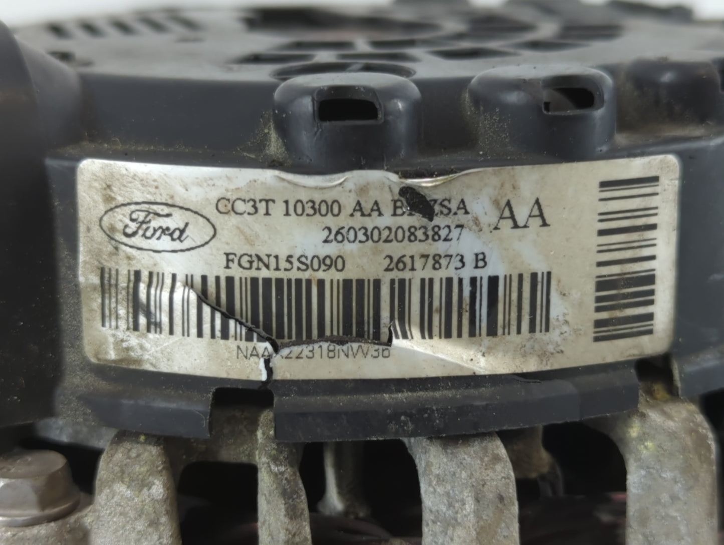 2016 Ford F-250 Super Duty Alternator Replacement Generator Charging Assembly Engine OEM P/N:260302083827 CC3T 10300 AA Fits