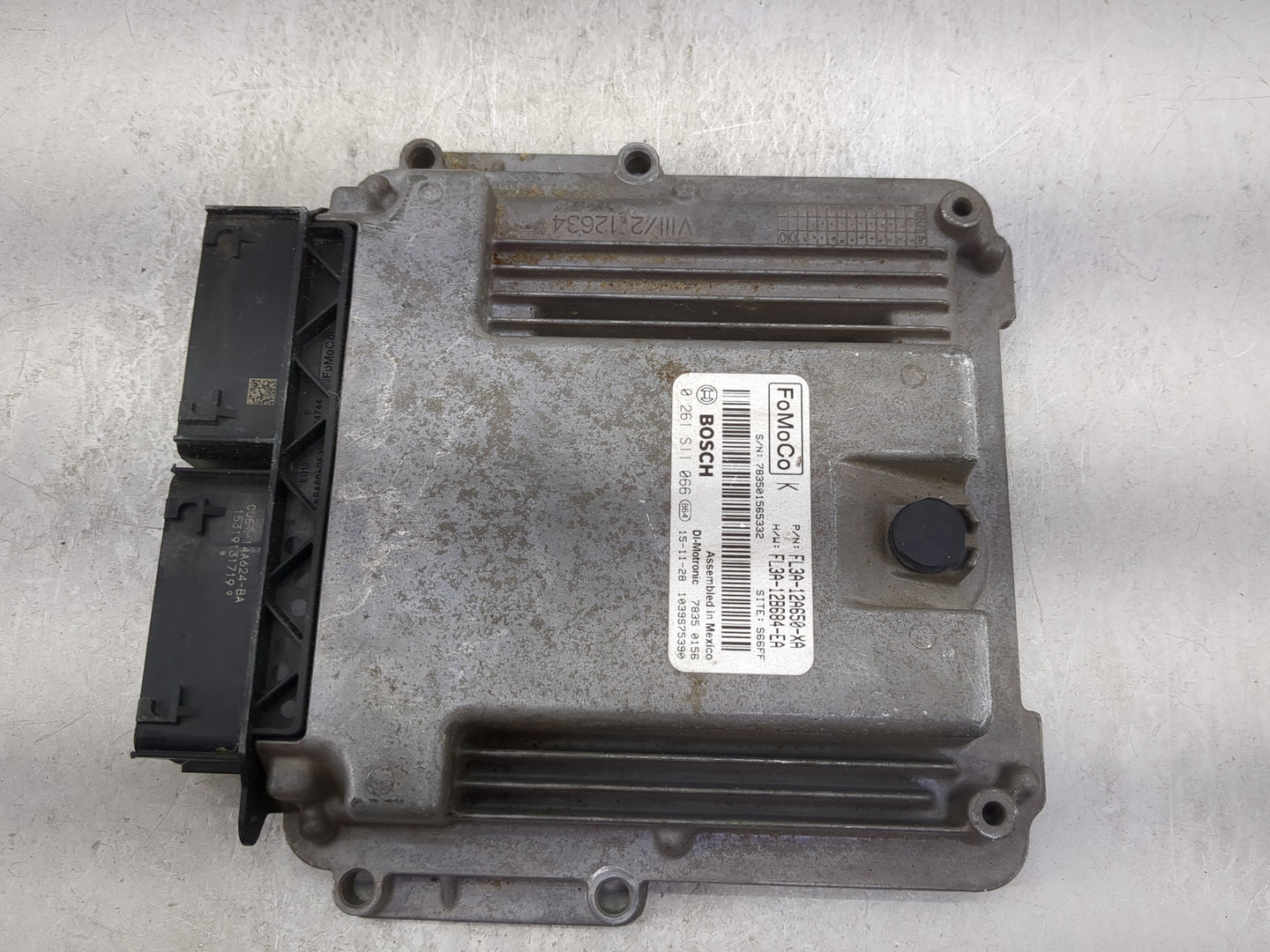 2016 Ford F150 PCM Engine Control Computer ECU ECM PCU OEM P/N:FL3A-12A650-XA FL3A-12B684-EA, 0261S11066 Fits Fits 2015 OEM 