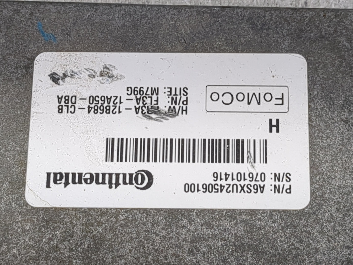 2016 Ford F150 PCM Engine Control Computer ECU ECM PCU OEM P/N:HU5T-14F262-AA FL3A-12A650-DBA Fits Fits 2015 2017 2018 2019 
