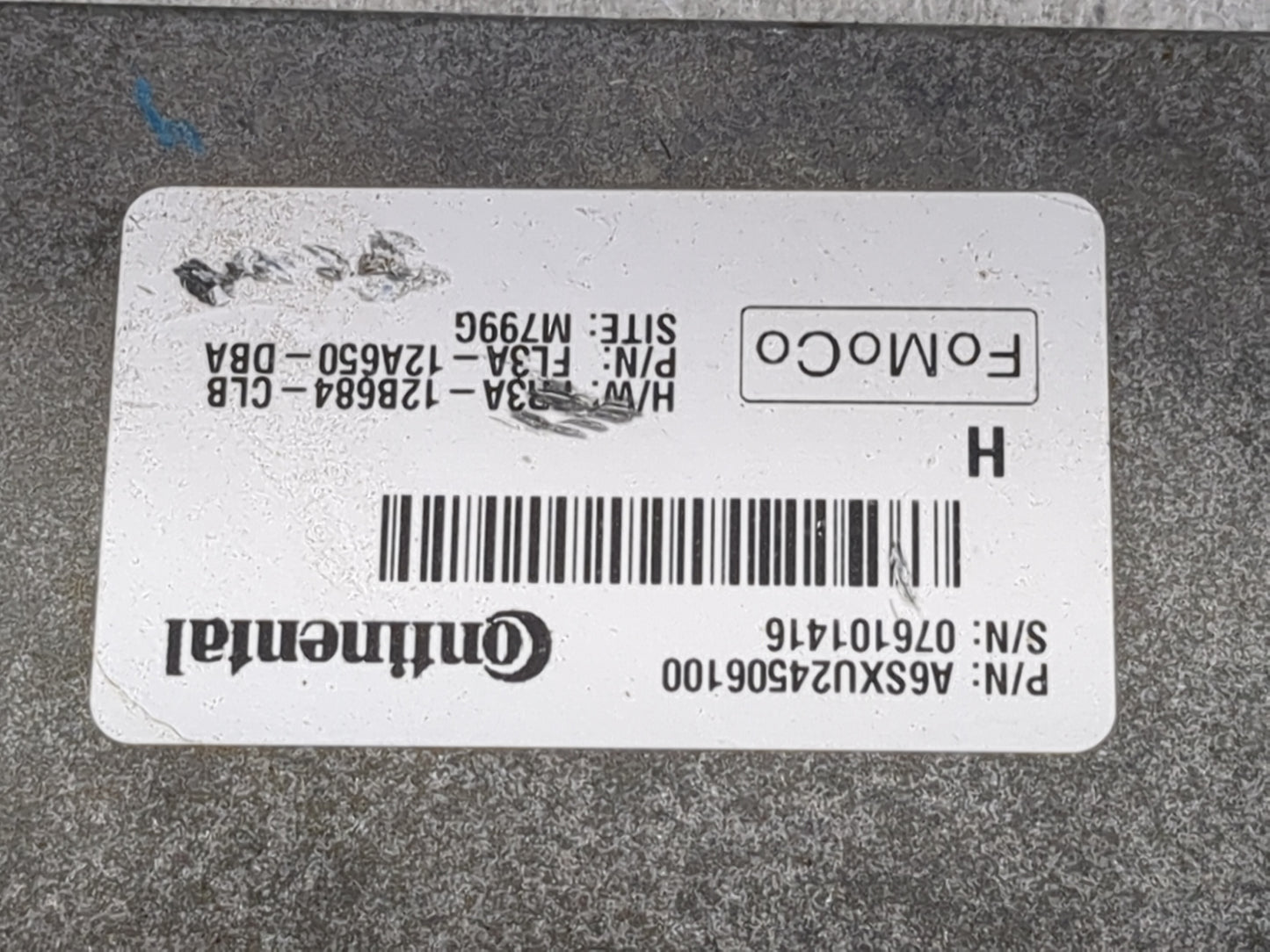 2016 Ford F150 PCM Engine Control Computer ECU ECM PCU OEM P/N:HU5T-14F262-AA FL3A-12A650-DBA Fits Fits 2015 2017 2018 2019 