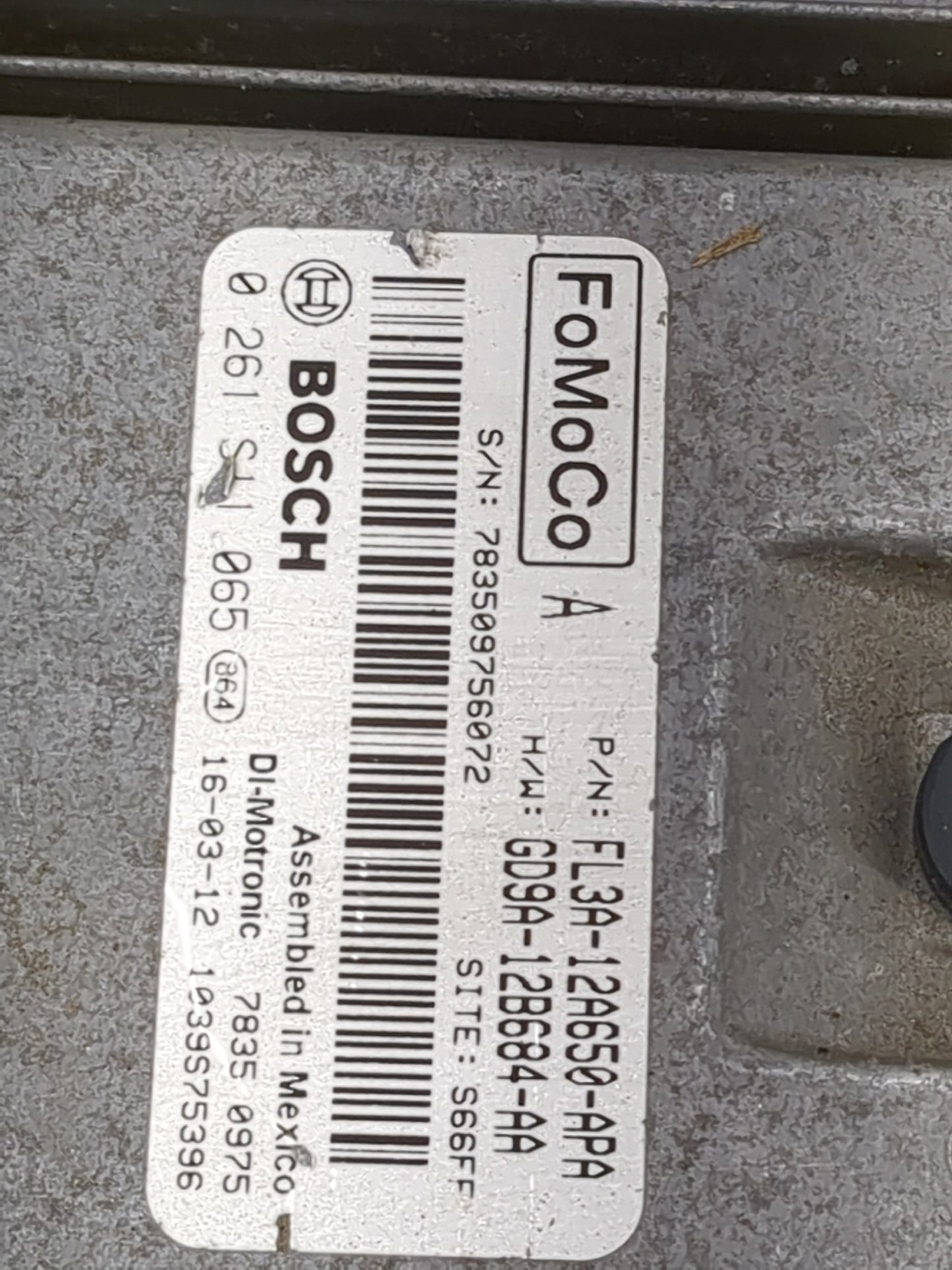 2016 Ford F150 PCM Engine Control Computer ECU ECM PCU OEM P/N:FL3A-12A650-APA GD9A-12B684-AA Fits Fits 2015 2017 2018 2019 