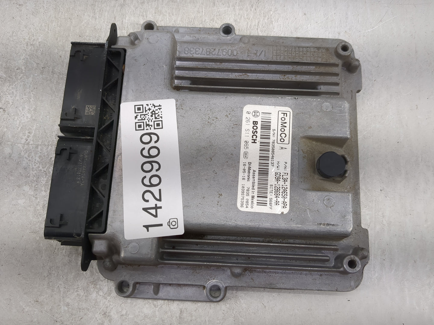 2016 Ford F150 PCM Engine Control Computer ECU ECM PCU OEM P/N:FL3A-12A650-APA GD9A-12B684-AA Fits Fits 2015 2017 2018 2019 