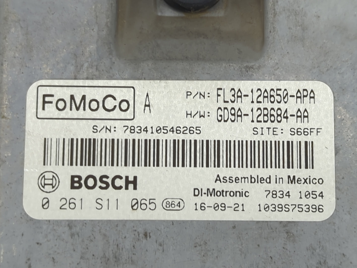2016 Ford F150 PCM Engine Control Computer ECU ECM PCU OEM P/N:FL3A-12A650-APA GD9A-12B684-AA Fits Fits 2015 2017 2018 2019 