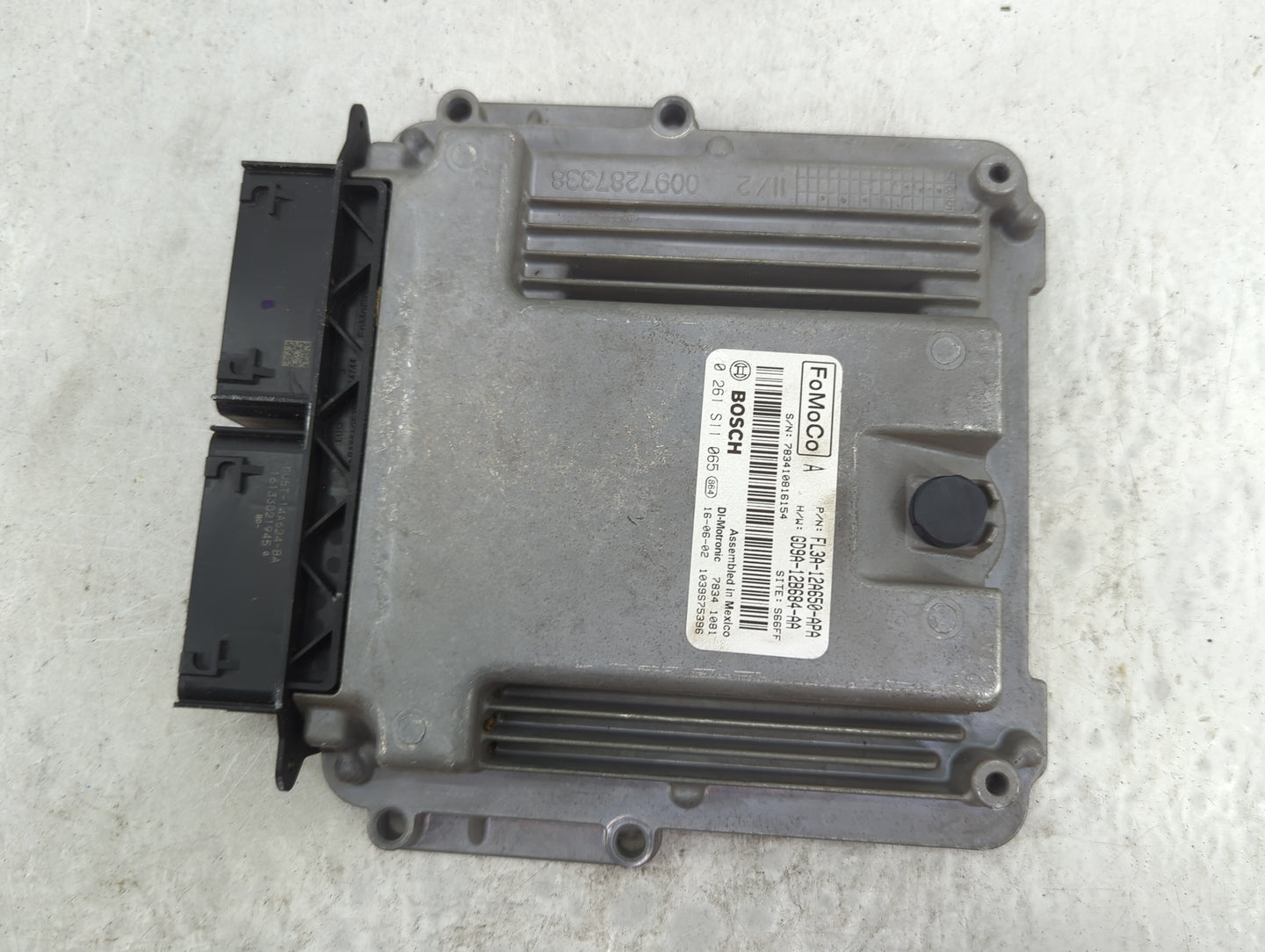 2016 Ford F150 PCM Engine Control Computer ECU ECM PCU OEM P/N:FL3A-12A650-APA GD9A-12B684-AA, 0261S11065 Fits Fits 1995 OEM