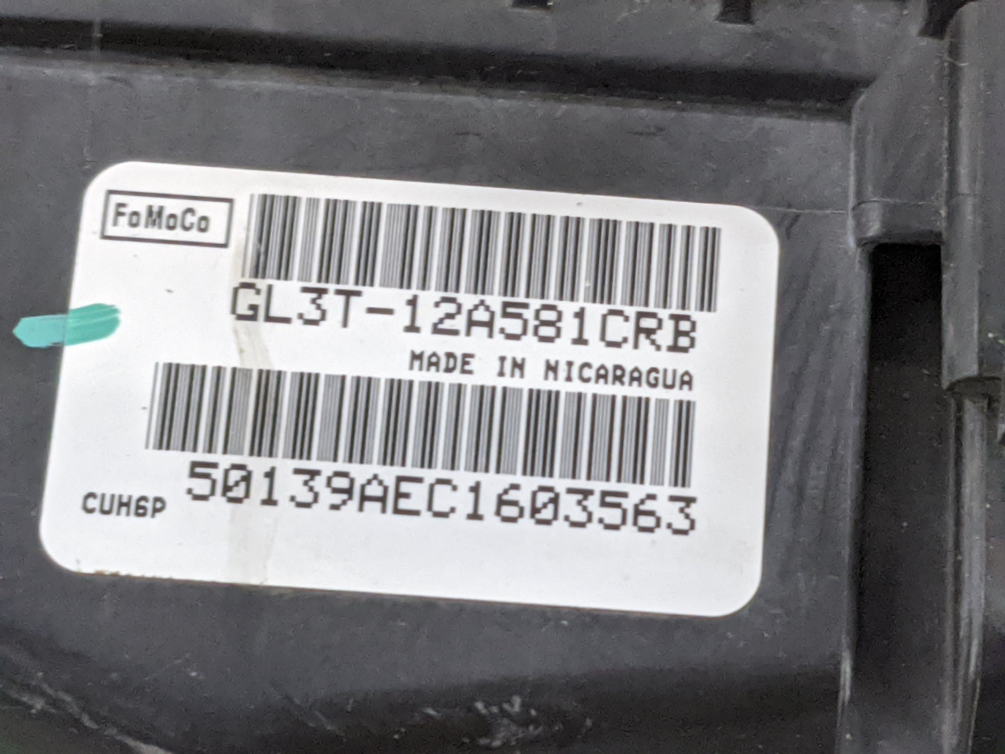 2016 Ford F150 Fusebox Fuse Box Panel Relay Module P/N:GL3T-12A581CRB Fits OEM Used Auto Parts - Oemusedautoparts1.com