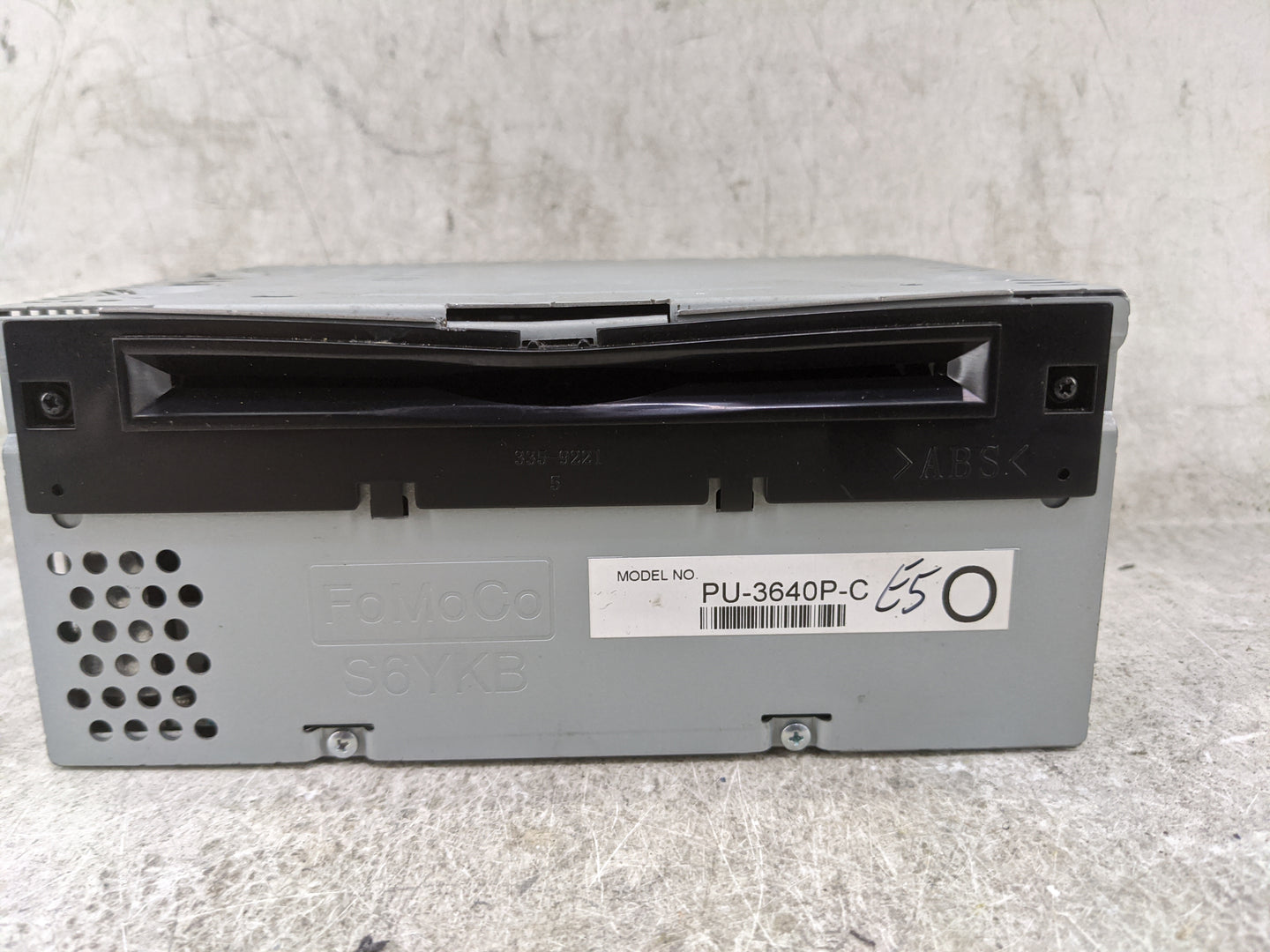 2016 Ford F150 Radio AM FM Cd Player Receiver Replacement P/N:PU-3640P-C GL3T-19C107-BA, 276-1532-81 Fits OEM Used Auto Part