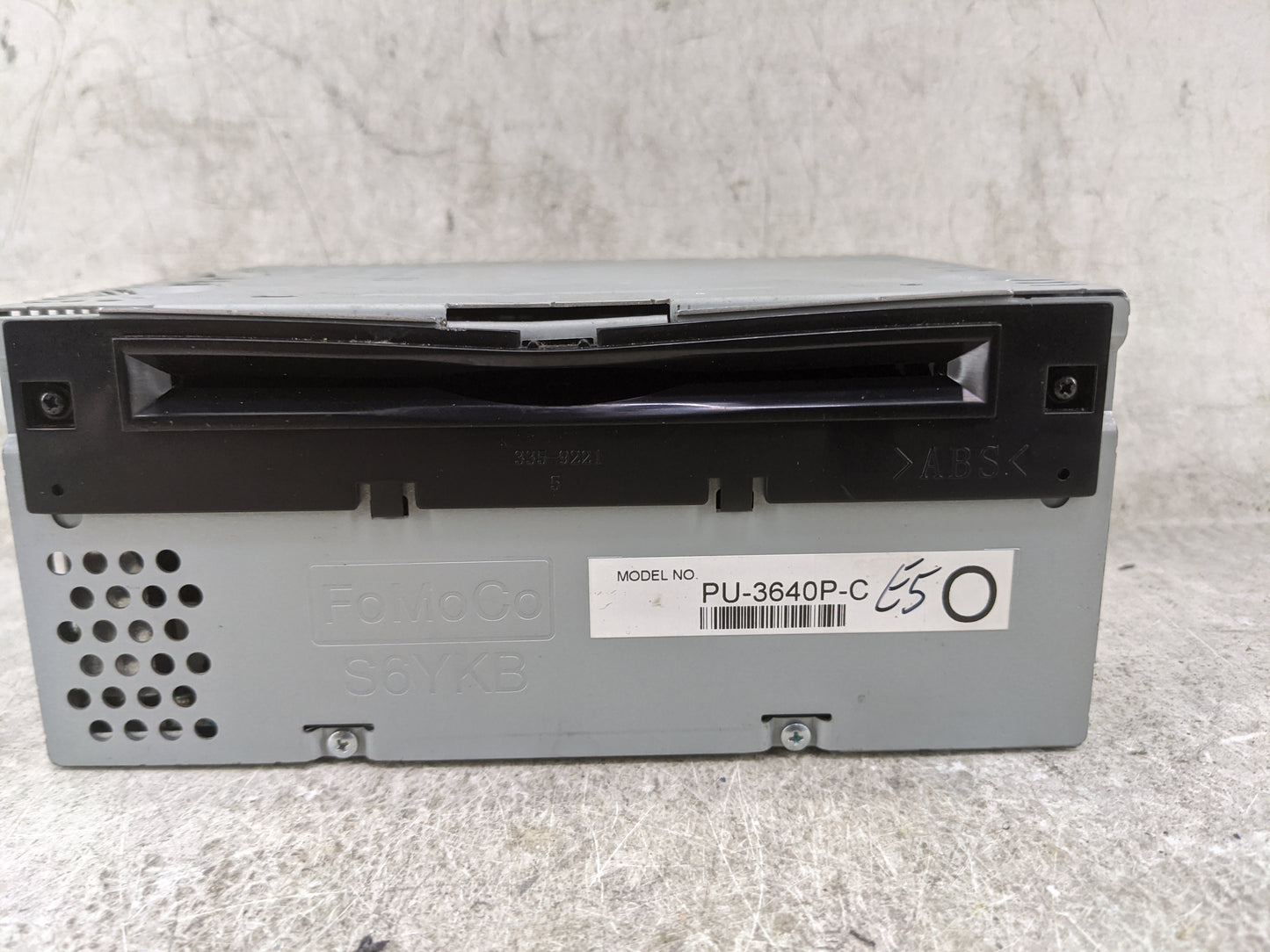 2016 Ford F150 Radio AM FM Cd Player Receiver Replacement P/N:PU-3640P-C GL3T-19C107-BA, 276-1532-81 Fits OEM Used Auto Part