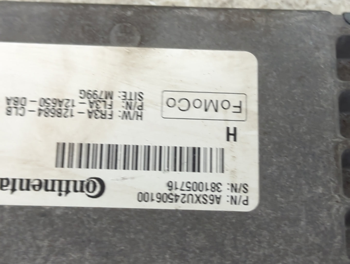 2016 Ford F150 PCM Engine Control Computer ECU ECM PCU OEM P/N:FL3A-12A650-D6A FR3A-12B684-CL5 Fits Fits 2015 2017 2018 2019