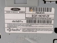 2016 Ford F250sd Radio AM FM Cd Player Receiver Replacement P/N:EC3T-19C107-CF Fits Fits 2014 2015 OEM Used Auto Parts - Oem