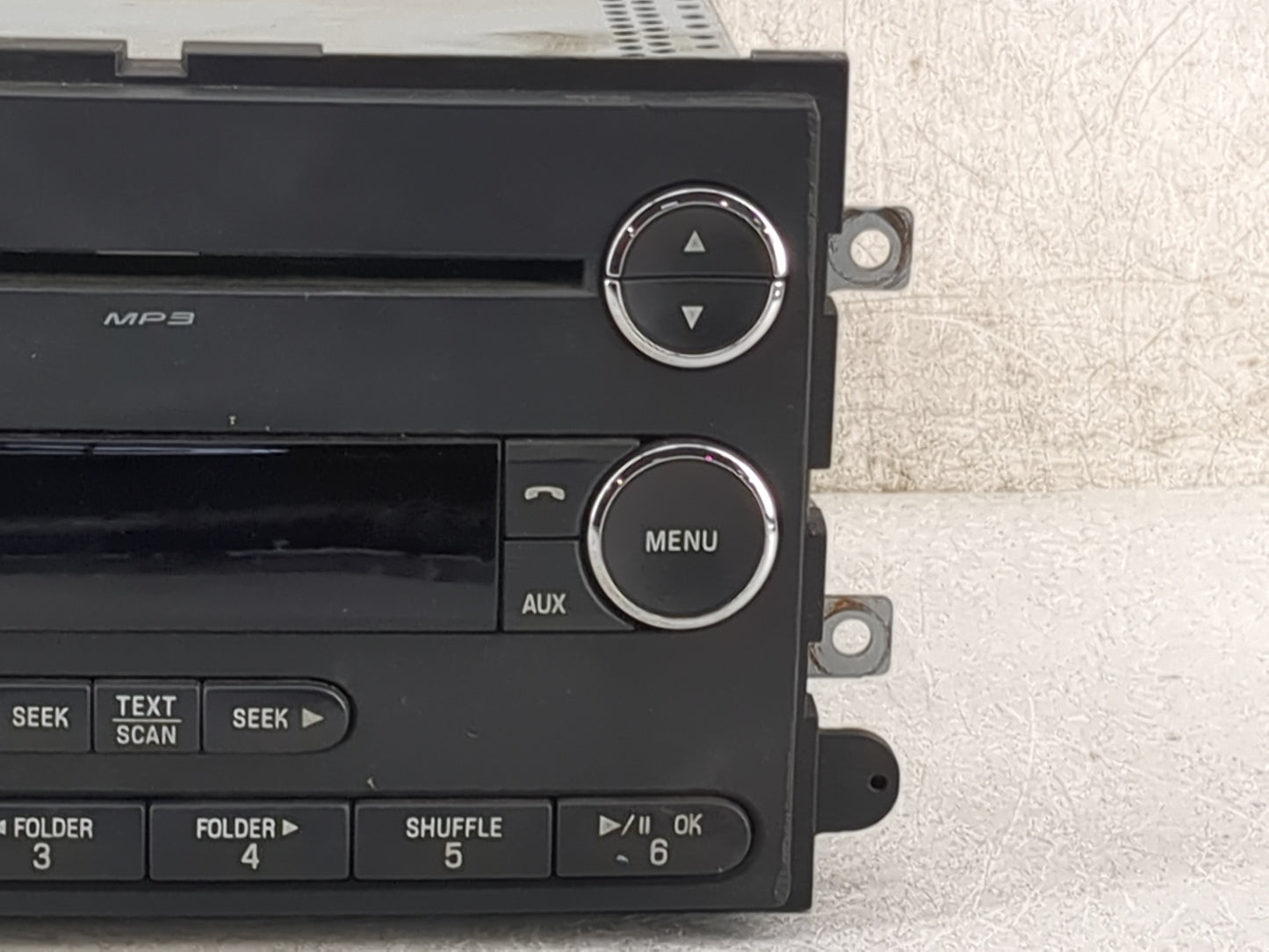 2016 Ford F250sd Radio AM FM Cd Player Receiver Replacement P/N:EC3T-19C157-CB Fits Fits 2014 2015 OEM Used Auto Parts - Oem