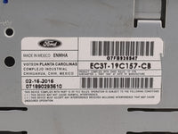 2016 Ford F250sd Radio AM FM Cd Player Receiver Replacement P/N:EC3T-19C157-CB Fits Fits 2014 2015 OEM Used Auto Parts - Oem
