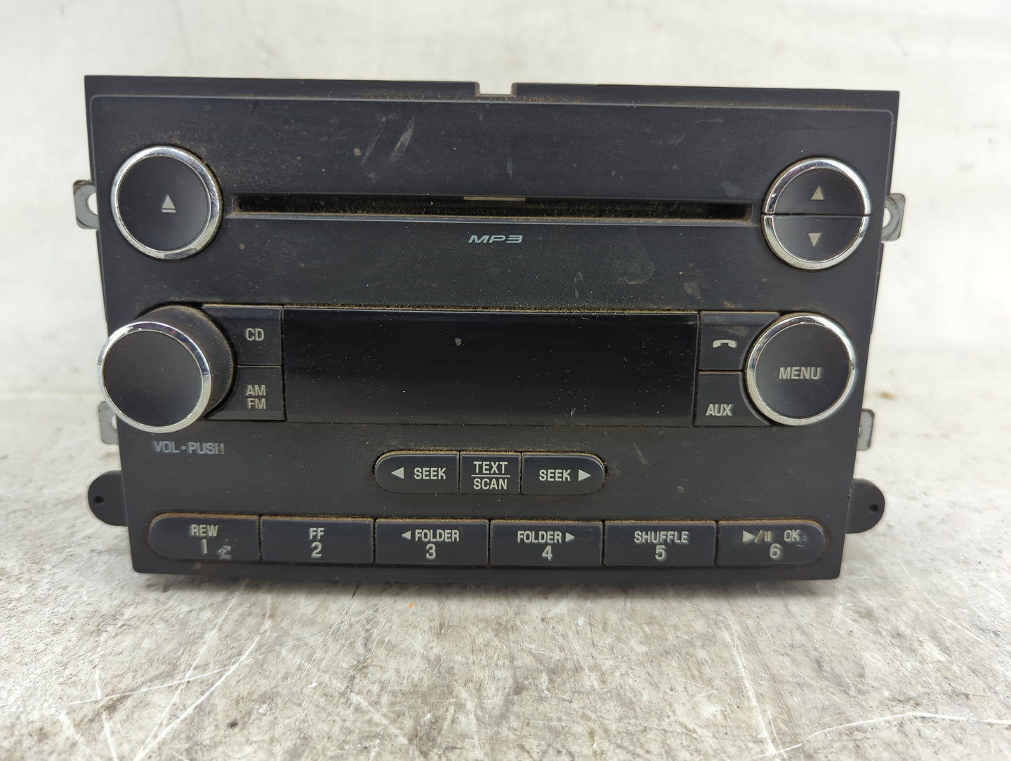2016 Ford F250sd Radio AM FM Cd Player Receiver Replacement P/N:EC3T-18C869-EB Fits Fits 2014 2015 OEM Used Auto Parts - Oem