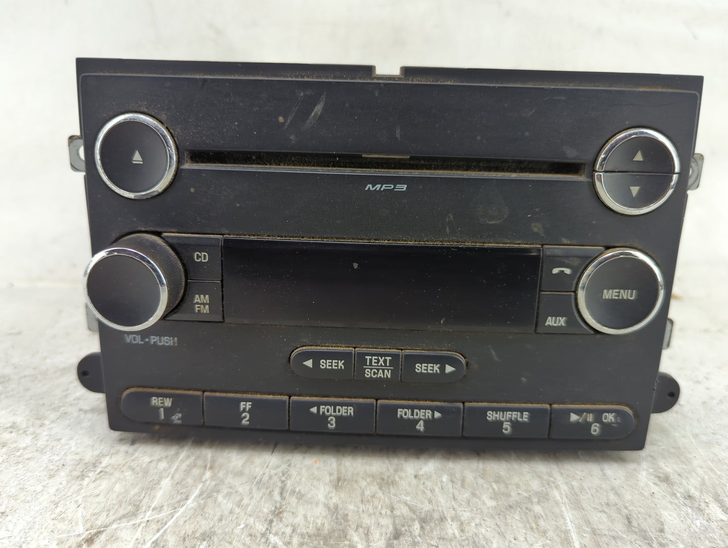 2016 Ford F250sd Radio AM FM Cd Player Receiver Replacement P/N:EC3T-18C869-EB Fits Fits 2014 2015 OEM Used Auto Parts - Oem