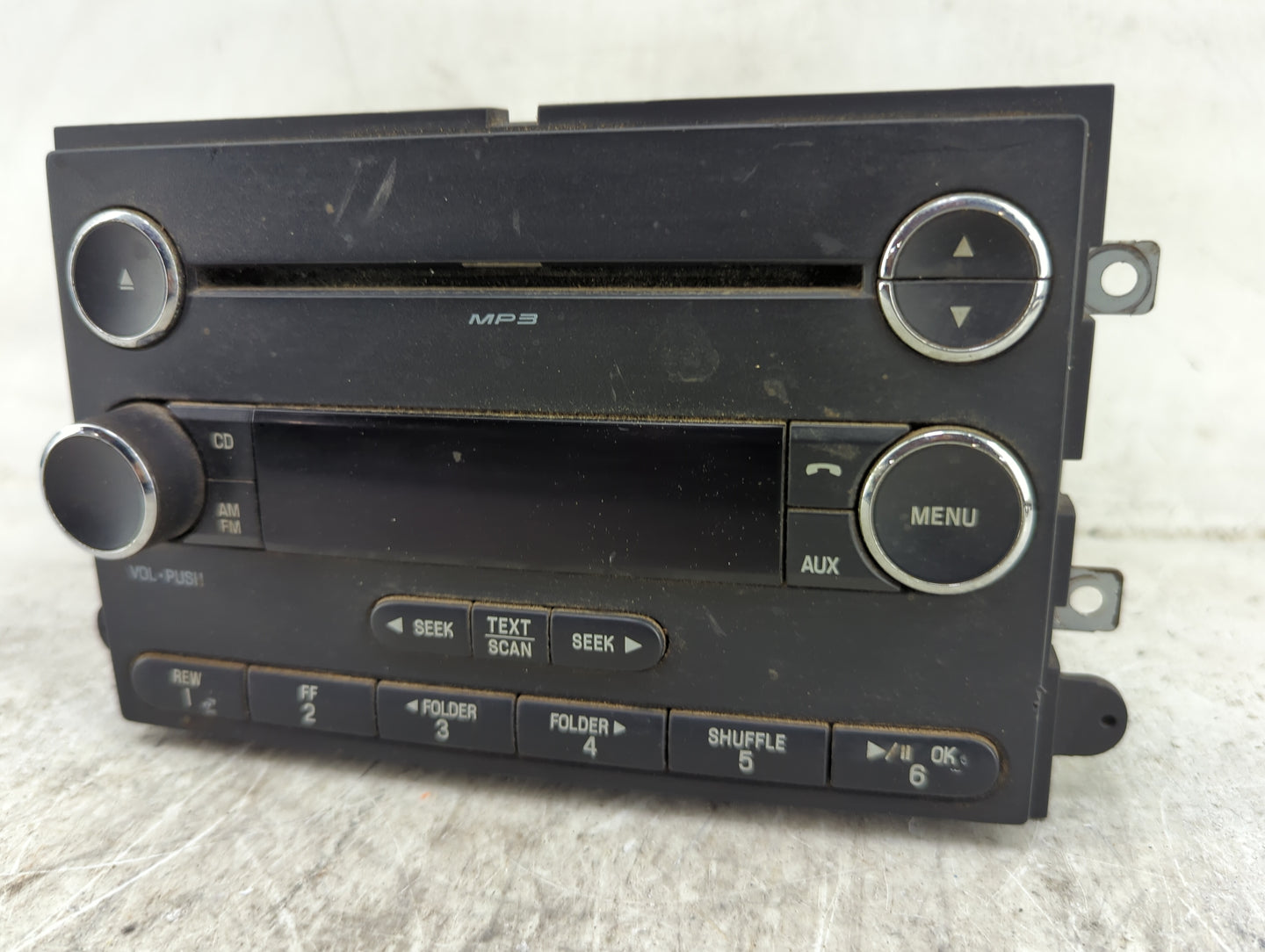 2016 Ford F250sd Radio AM FM Cd Player Receiver Replacement P/N:EC3T-18C869-EB Fits Fits 2014 2015 OEM Used Auto Parts - Oem